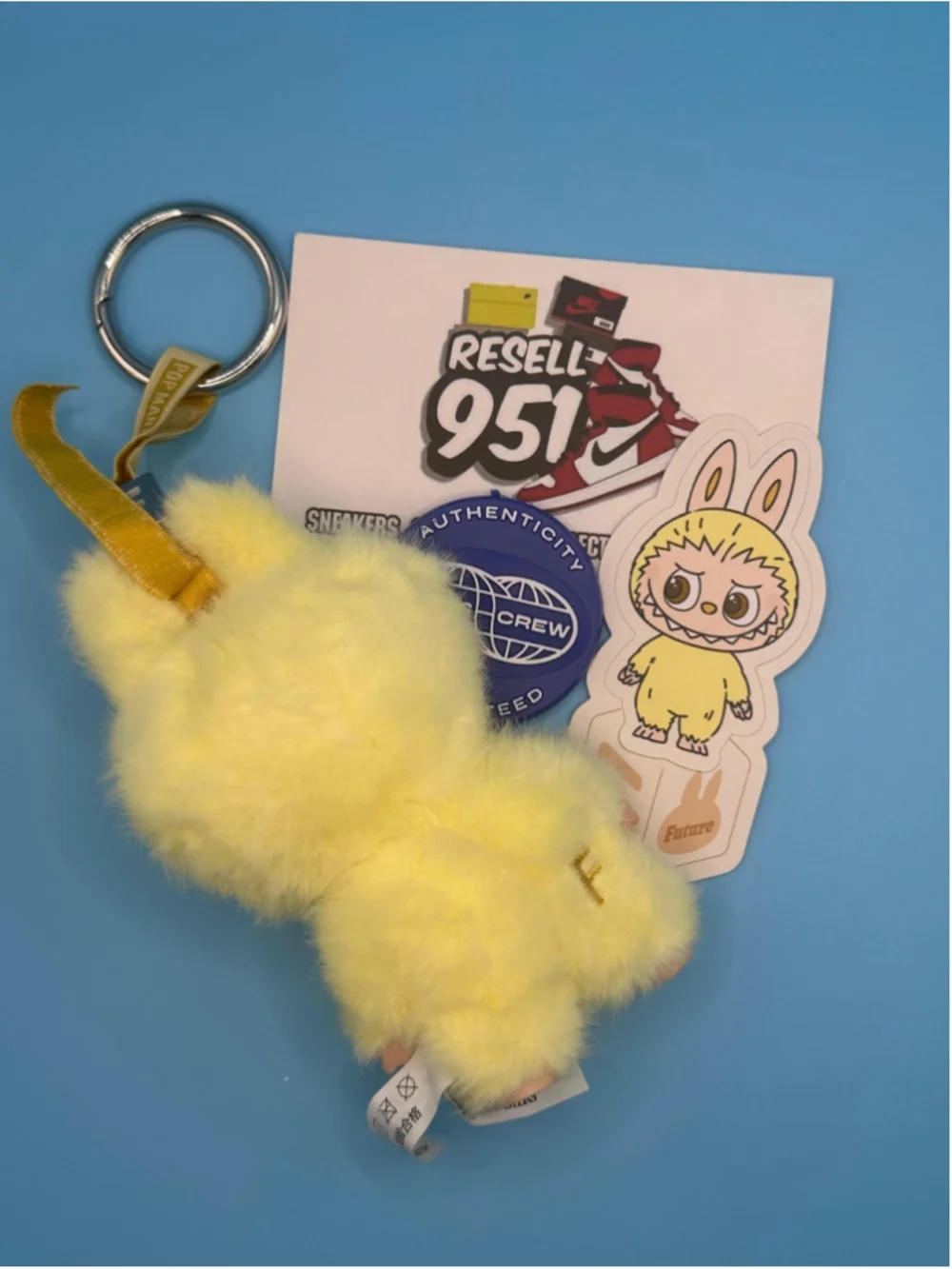 Pop Mart The Monsters Labubu Pin For Love Series Future Vinyl Plush Pendant